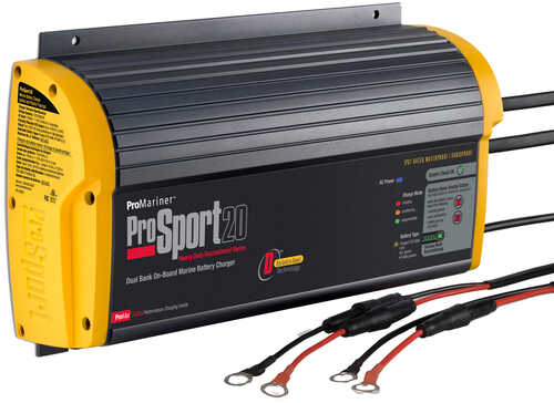 ProMariner ProSport 20 Gen 3 Heavy Duty On-Board Marine Battery Charger - Amp Bank