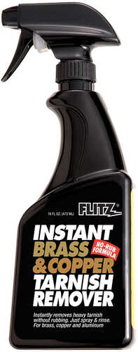 Flitz Instant Brass & Copper Tarnish Remover - 16. oz Spray