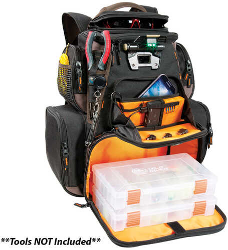 Wild River Tackle Tek&#153; Nomad XP - Lighted Backpack w/ USB Charging System w/2 PT3600 Trays