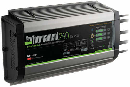 ProMariner ProTournament 240 elite  Triple Charger - 24 Amp, 3 Bank