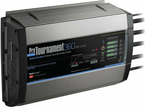 ProMariner ProTournament 360 elite  Quad Charger - 36 Amp, 4 Bank