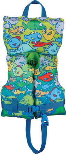 Full Throttle Character Vest - Infant/Child Less Than 50lbs - Fish