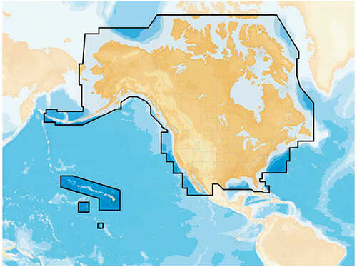 Navionics+ Preloaded Chart of All USA/Canada -Marine & Lakes- microSD&trade;