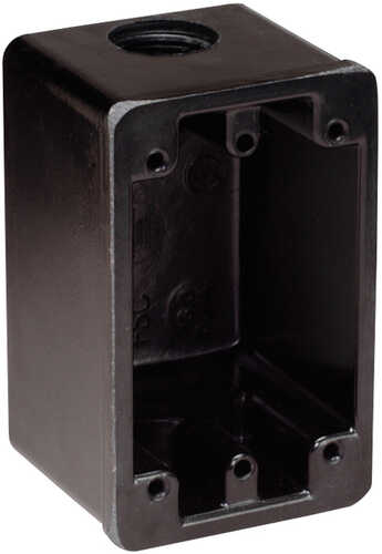 Marinco FS Box Black f/15A, 20A, 30A Receptacles