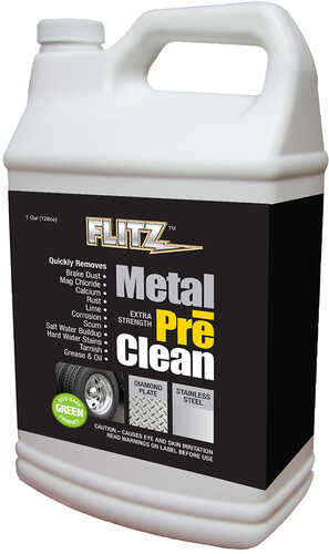 Flitz Metal Pre-Clean - All Metals Including Stainless Steel - Gallon Refill