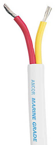 Ancor Safety Duplex Cable - 16/2 AWG Red/Yellow Flat 250