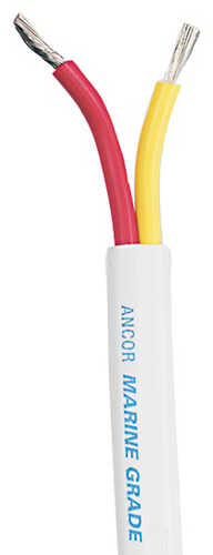 Ancor Safety Duplex Cable - 14/2 Awg Red/yellow Flat 500