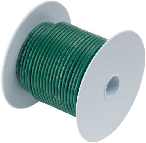 Ancor Green 6 AWG Tinned Copper Wire - 50'