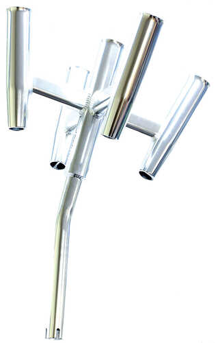 Tigress Five Banger Aluminum Rod Holder - Bent Butt