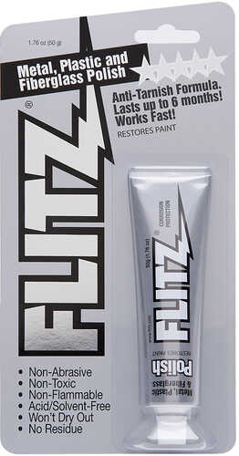 Flitz Polish - Paste - 1.76oz Tube - 6-Pack