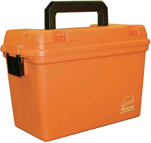 Plano Deep Emergency Dry Storage Supply Box w/Tray - Orange