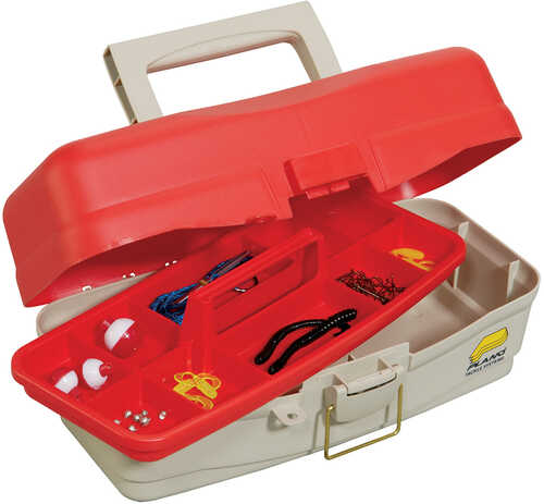 Plano Take Me Fishing&trade; Tackle Kit Box - Red/Beige