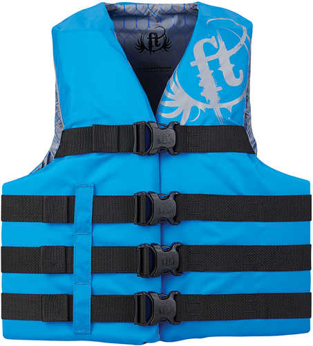 Full Throttle Teen Life Jacket Nylon-Blue