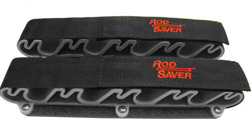 Rod Saver Portable Side Mount w/Dual Lock 8 Rod Holder