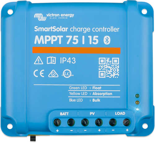 Victron SmartSolar MPPT Charge Controller - 75V - 15AMP