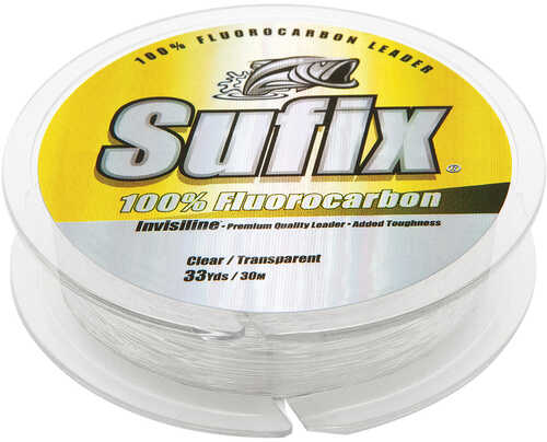 Sufix 100% Fluorocarbon Invisiline&trade; Leader - 50lb - 33yds