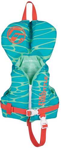 Full Throttle Infant Nylon Life Jacket - Aqua