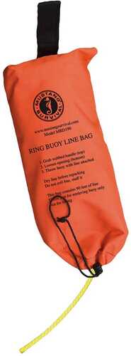 Mustang 90' Ring Buoy Line w/Throw Bag