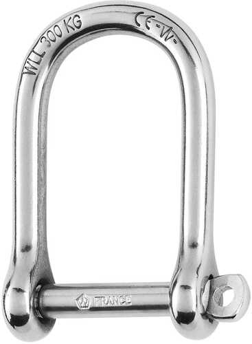 Wichard Self-Locking Large Shackle - Diameter 5mm - 3/16"