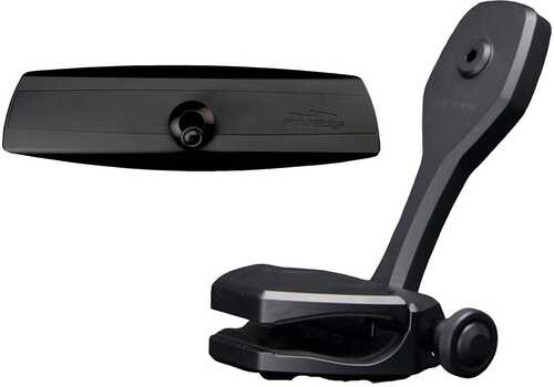 PTM Edge Mirror/Bracket Kit w/VR-140 Elite &amp; ZXR-320 (Black)