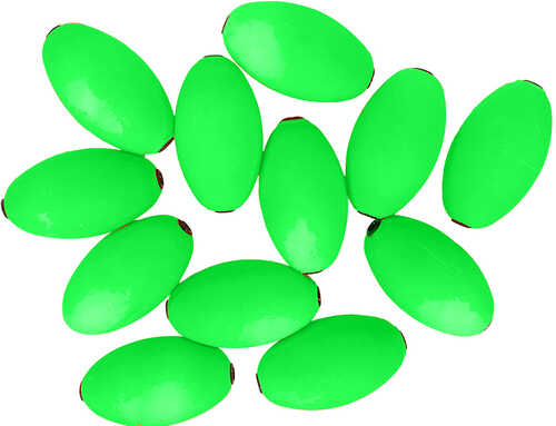 Tigress Oval Kite Floats - Green *12-pack