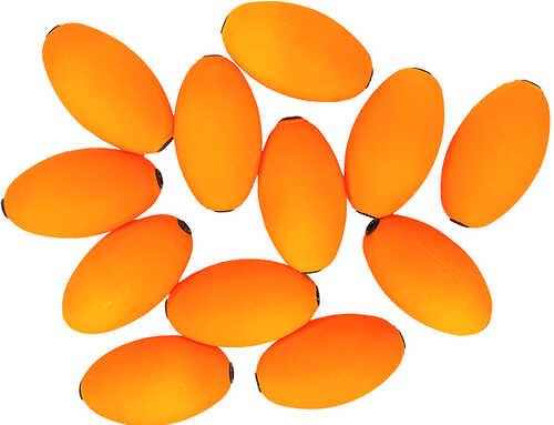 Tigress Oval Kite Floats - Orange *12-pack