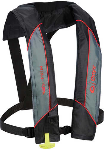 Onyx M-24 Essential Manual Inflatable Life Jacket - Red - Adult Universal