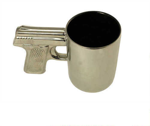 Aloe Gator Gun Mug 16.9Oz Chrome