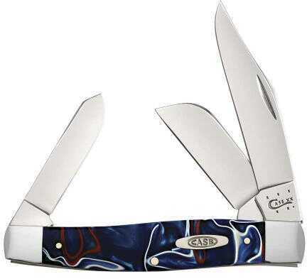 Wr Case & Sons Cutlery 10375 Ss Patriot Kirinite Large Stockman