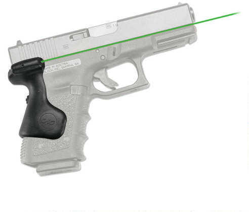 Crimson Lg639g Lasergrips For Glock 3rd Gen Compact Green 19/23/25/32