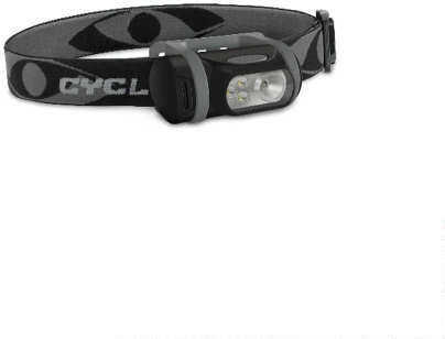 Cyclops Titan XP .5W Led & 3 Std Led Black/Gray Head