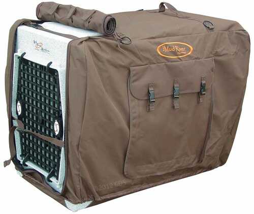 Mud River Bedford Brown Uninsulated Kennel Cover Xl