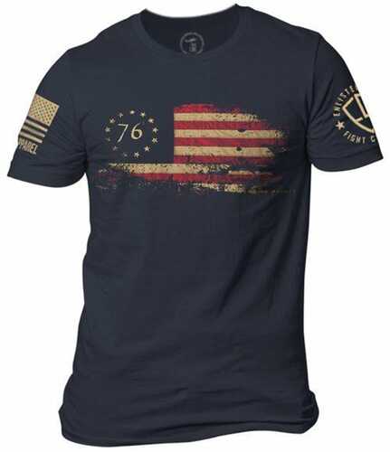 Nine Line Apparel Enlisted 9 Mens T-shirt 76 Flag Navy M