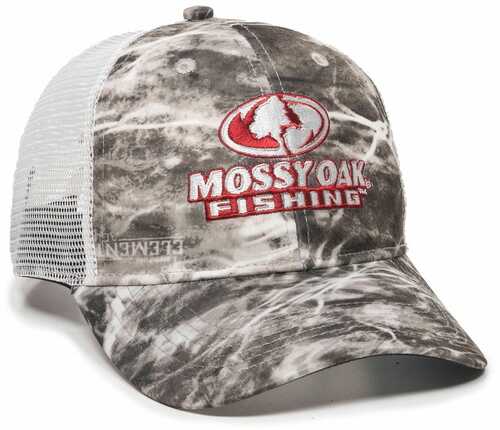 CAP 6-PANEL CAP MOSSY OAK MARLIN/WHITE Model: MOFS44A-M741