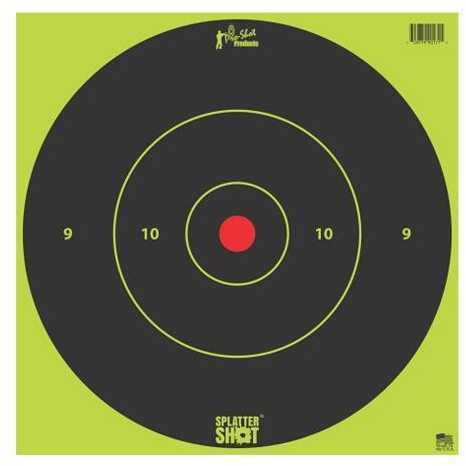 PROSHOT 12B-Green-TG-5Pk 12" Splatter Bullseye Grn