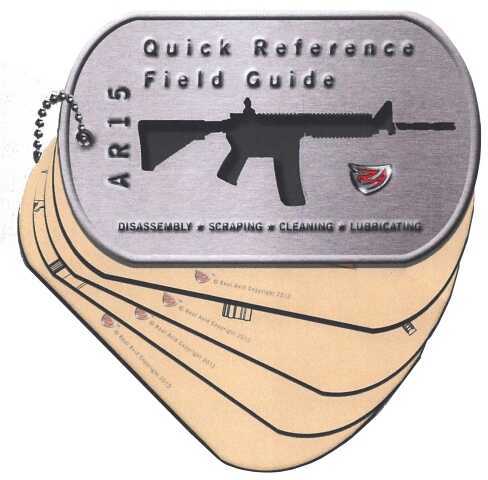 Real Avid/Revo AVAR15R AR15 Field Guide Booklet