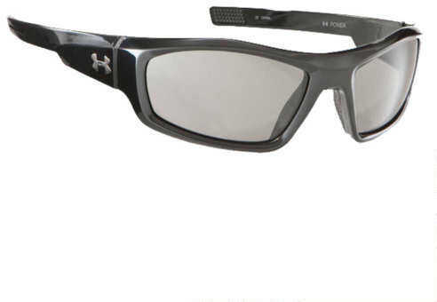 Under Armour UA Power Sunglasses Shiny Black Md: 86000265100