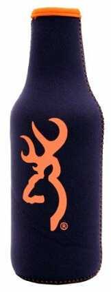 AES Browning Bottle Koozie Navy/Orange