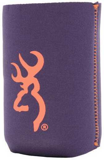 AES Browning Can Koozie Navy/Orange