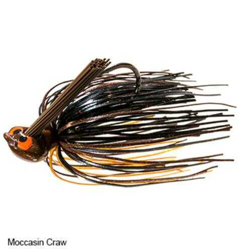 Z-Man CrossEyeZ Flipping Jig, 3/8-Ounce Moccasin Craw, 1-Pack Md: CEFL38-03