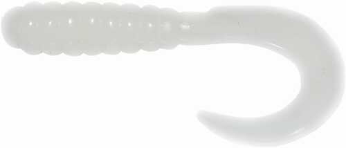 BB 2" CURL TAIL GRUB WHITE 10 PK