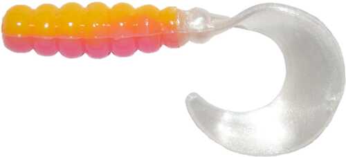 Bb 2" Fat Grub 10Pk Pink/Yell/Pearl