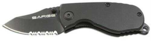 Sarge Blk Tact FLD 3 1/4" Compact