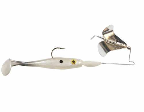 Bb 3/8oz Suicide Shad Buzz Slv/prl