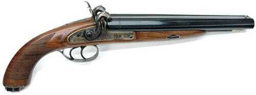 Taylor/Pedersoli Howdah Hunter Black Powder Double Barrel Pistol 20 Gauge Md: S.358-020