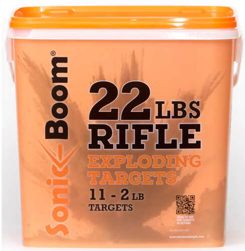 Sonic Boom Exploding Rifle Targets Bucket 2 lb. 11 pk. Model: SBT0211P