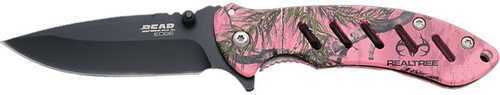 Bear and Son Brisk 1.0 Folder Realtree Pink 4 1/16 in. Model: 71506