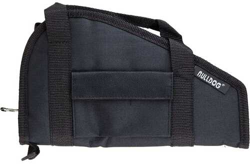 Bulldog BD600 Small Pistol Rug with Pocket and Handles Nylon Black 12" x 6"