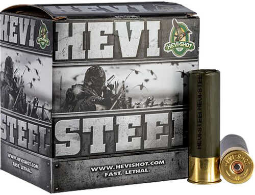 Hevi Shot Hevi Steel Load 12 ga. 3.5 in. 1 3/8 oz. 3 Shot 25 rd. Model: HS65003