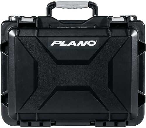 Plano Element Pistol and Accessory Case Black With Grey Accents X-Large